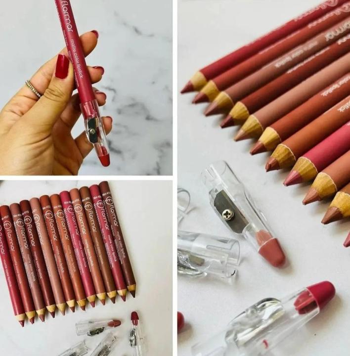 Pencil%20Lipsticks%20Pack%20of%206%20&%2012%20%E2%80%93%20Matte%20&%20Smooth%20Finish%20%7C%20Long-Lasting%20&%20Waterproof%20Lipstick%20Pencils%20-%20Image%203