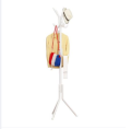9 Hooks Coat & Hat Rack, Coat Hanging Stand, Tree Shaped Clothes Hanger Metal Coat Rack Steel Tube Space Saving Rack. 
