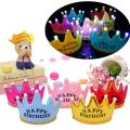 HAPPY BIRTHDAY LED CROWN BIRTHDAY PARTY WEAR LED CROWN. 