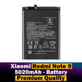 Xiaomi Redmi Note 9 Battery BN54 Replacement Premium Quality 5020mah Battery For Xiaomi Redmi Note 9. 