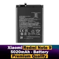 Xiaomi Redmi Note 9 Battery BN54 Replacement Premium Quality 5020mah Battery For Xiaomi Redmi Note 9. 