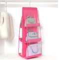 New high quality Multipurpose 6 hanging hand bags pocket organizer for Storage Bag door wall various shoes bag with hook. 