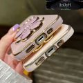 AnDyH Casing For vivo Y21 2021 Y21s Y33s Y21t Y21a Y21e Y33t T1x 4G Y21G Case Cartoon Fashion Hello Kitty Plating Reversible Mirror Folding Stand Phone Case Shockproof Phone Casing Full Lens Cover Camera protective Softcase. 