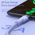 Toocki 3A USB C Cable Type C For Xiaomi 12t pro Realme Redmi note 12 pro Poco F3 X4 GT Fast Charging Cable Type C Data Cord Wire. 