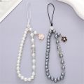 Bracelets Sweatproof Rope Pendant Mobile Phone Peripherals Pearl Pendant Anti-fall Mobile Phone Accessories Mobile Phone Chain. 