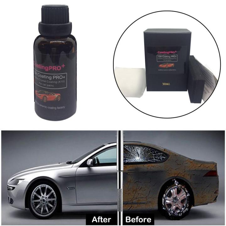 Hydrophobic Glass Coating Coating Brilliaire Ceramic Car Multi-Purpose Coat 30ML Nano