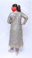 Fancy net dress open gown style by Miss Formal. 