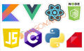 6 Pcs New Programming Languages Logo Sticker 2.0 Stickers  Mini Pack for Laptop Desk Notebook Phone DIY Stickers - JangoMango Store. 