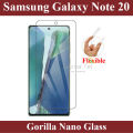 Samsung Galaxy Note 20 Unbreakable Gorilla Glass Screen Protector, HD Ultra-Clear, Shockproof, Easy Installation. 