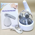 High Quality Chargeable Hair Scalp Massager- Head Massager with Kneading 84 Massage Nodes, Handheld Portable Head Scratcher Massager for Hair Growth, Deep Clean and Stress Relax. 