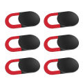 6 Pack Webcam Cover Slide Privacy Protection Ultra Thin Anti-Spy Laptop Camera Cover For Computer MacBook Pro. 