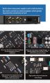 Desktop Headphone Amplifier S.M.S.L SH-6 Amp Ultra-Low Distortion RCA Input 6.35mm Mini Desktop Headphone Amplifier (Silver). 