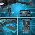 4K Drone, Dual Camera Drone, FPV Quadcopter, RC Drone for Adults, Live Video Drone, WiFi Drone, Altitude Hold Drone, Headless Mode, One Key Takeoff Drone, Aerial Photography Drone, Foldable Drone, HD Drone Gift, Beginner Drone, Drone for Teens. 