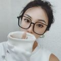 Women/Men Square Eyeglasses Oversized Korean Square Big Frame Eyeglasses Clear glasses. 
