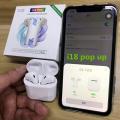 Origina i18 TWS Touch control TWS 5.0 Bluetooth earphone 3D stereo Pop Up Window wireless earphone For earphone. 