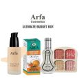 Arfa cosmetics makeup products box arfa urgent facial arfa perfume arfa foundation arfa kit free delivery. 