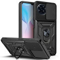 For Tecno Spark 20 Pro+ Case Armor Ring Cover Adsorb Car Holder Shockproof Camera Protection for Tecno Spark 20 Pro Plus Back Cover Phone Cases. 