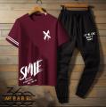 Launched New Summer printed  Tracksuit pack of 2 (t-shirt , trouser)  Soft and High Quality fabric for Men's _ for Boy's. 