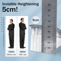 3 Layers Height Increase Heel Pad Gel, Invisible Height Increase Upto 5cm, Height Increase Insole, Heel Lift Inserts, Adjustable Shoe Insert Lift for Men and Women, Height-AdjustableShoe Pads Foot Cushion for Shoes,. 