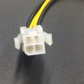 4 Pin for PC CPU Power Lead Connector Wire 4 Pin Male To 4Pin Female Cord Connector Male to Female Extension Adapter Extention Power Cable PSU Extension Cable Power Supply Extension Cable. 