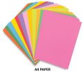 100 A4 PAPER SHEETS - 80GM COLOURED PRINTER COPIER CRAFT PAPER -SELECT A COLOUR.