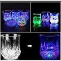 Lighting Glass, Rainbow Color Changing Glass, Flashing Light Cup, Led Glass Inductive. 