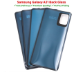 Samsung A31 Back Glass Battery Cover Rear Door Housing Case For Samsung A31 Back Glass Battery Cover Replacement. 