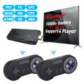 NEW SM8 Video Game Consoles Video Game Consoles HDMI 10000 games Wireless Controllers double Gamepad for PS1 SFC MAME Super Nintendo Birthday Gift. 