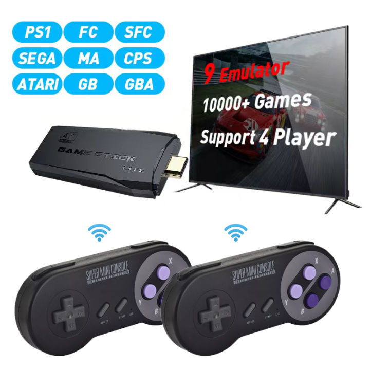 NEW%20SM8%20Video%20Game%20Consoles%20Video%20Game%20Consoles%20HDMI%2010000%20games%20Wireless%20Controllers%20double%20Gamepad%20for%20PS1%20SFC%20MAME%20Super%20Nintendo%20Birthday%20Gift%20-%20Image%204