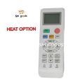 Haier Inverter AC Remote Control With Heat & Self Clean Option. 