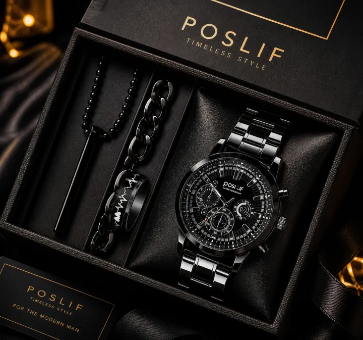 %F0%9F%94%A5%20Luxury%204-In-1%20Men%E2%80%99s%20Black%20Premium%20Gift%20Set%20%E2%80%93%20Glossy%20Stainless%20Steel%20Watch,%20Chain%20Bracelet,%20Heartbeat%20Ring%20&%20Pendant%20Necklace%20for%20Men%20-%20Image%206