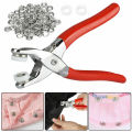 Tich Button Clipper Machine Set. 