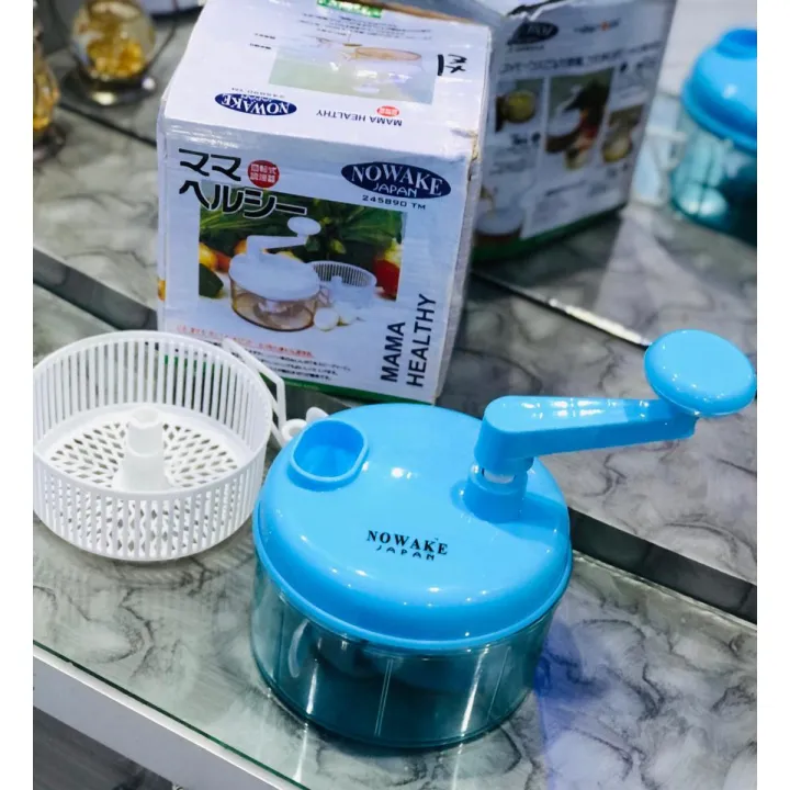 Hand Chopper /  Handy Chopper Manually / Manual Vegetable Chopper / Multifunctional hand  chopper  / shredder Stirrer Triple Kitchen Tools