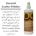 Best Leather Polish, Leather Cleaner Liquid, Leather Cleaning, Restoring and Polishing Spray , Clean and Protect Leather Sofa, Bags, Shoes, Jacket  Etc. - Restore & Revitalize - 400ml/0.4ltr. 