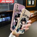 JIUMOO For OPPO Reno 3 Pro 5G Case Fashion Harry Potter Side Edge Cases Luxury Plating Soft Silicone Shockproof Protection Phone Cases. 
