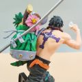 Bandai One Piece Figure Luffy Three Brothers 3PCS/Set Of Sabo Ace Luffy Anime Model Office Decorations Children Collection Gift. 