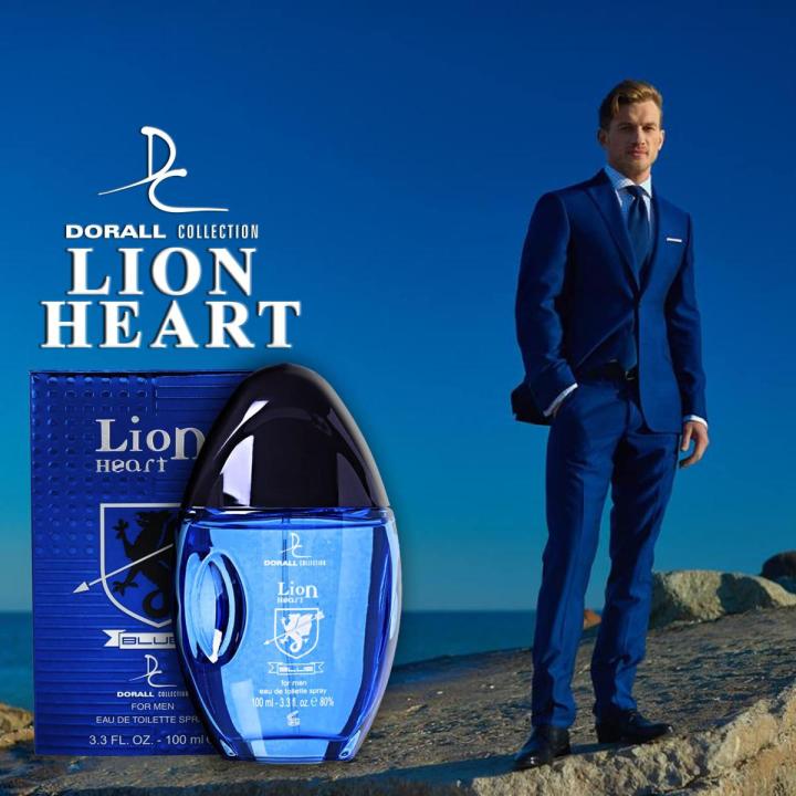 LION HEART BLUE 100 ML Perfume For Men EDT DORALL COLLECTION