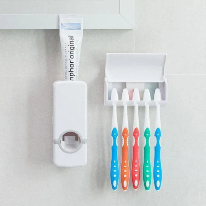 Set%20of%20Toothpaste%20Dispenser%20&%20Toothbrush%20Holder%20-%20White%20Automatic%20Toothpaste%20Dispenser%20and%20Toothbrush%20Holder%20Set.%20Wall%20Mounted%20Toothpaste%20Dispenser%20with%205%20Toothbrush%20Holder%20Set,%20Toothpaste%20Squeezing%20Machine,%20Toothpaste%20Dispenser%20Toothbrush%20Holder%20Set.%20-%20Image%207
