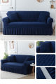 Sofa Cover Fluffy bubble fabric sofa cover. 