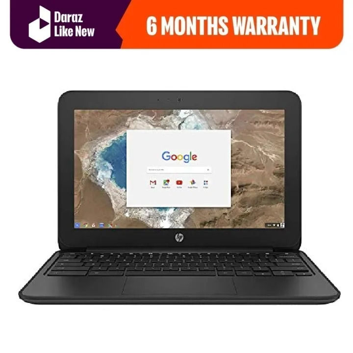 Daraz Like New Laptops - HP Chromebook 11 G4 | 16GB Storage | 4GB RAM | 11.6″ Display | Playstore Supported Chromebook | Black - Daraz Like New Laptops