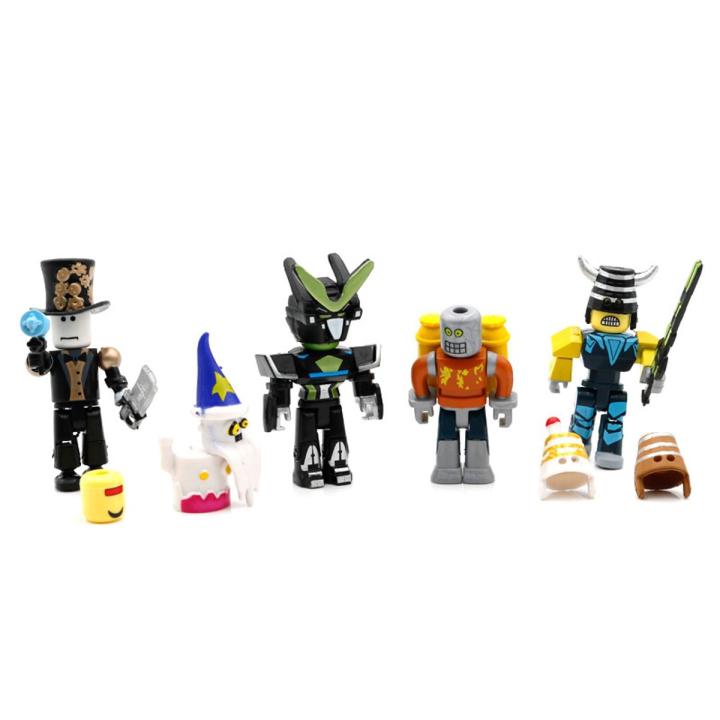 2022 New Roblox Robot Riot 4 Figure Pack Mix & Match Set Action Figure Toys Kids Gifts 12 Types