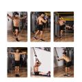 Pack Of 5 Fitness Gum Equipment Workout Elastic Resistance Bands Training For Exercise Pull Rope. 