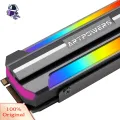 High-performance Heat Sink Rgb M.2 Ssd Heatsink Cooler for Nvme Solid State Drive 2280 Sync Compatible Pc Accessories Computer Heat Sink. 