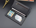 DAIQISI 2020 New Style Fashion PU Leather Long Section Card Suit Wallet For Men,Male Thin Coin Purse Card Holder Case. 