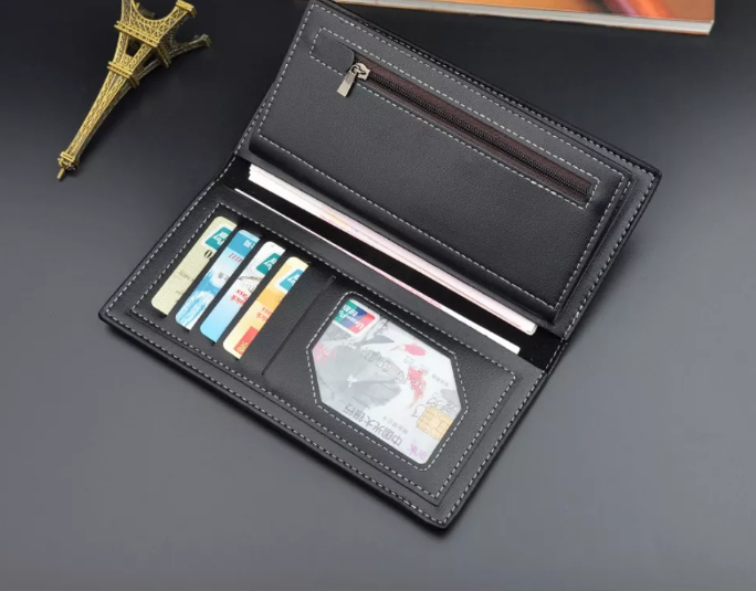 DAIQISI%202020%20New%20Style%20Fashion%20PU%20Leather%20Long%20Section%20Card%20Suit%20Wallet%20For%20Men,Male%20Thin%20Coin%20Purse%20Card%20Holder%20Case%20-%20Image%203