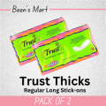 Trust Pads (Size Large 10 pcs Pack) Pack of 2. 