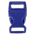 10 x 15mm  Plastic Side Release Buckles For Webbing Bags Straps Clips 5/8inch  Blue. 