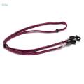 Eyeglass Holder Eyewear Retainers Eyeglass Lanyard Eyeglass Chain Red Black. 