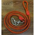 Rope Leash For Dogs - 5 ft ( Orange ). 