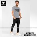 New Fashion Pubg Printed Tracksuit Tshirt & Trouser Fabric Cotton Pc T-Shirt Casual Wear Summer Collection for_Men. 